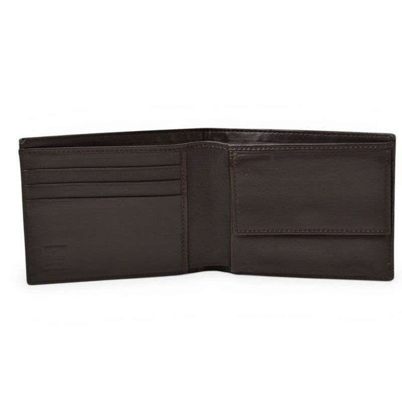 Fendi Wallet Bifold Zipper Style Fold Zucca Pattern Brown — view 4