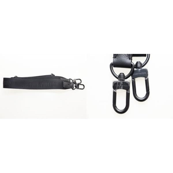 Louis Vuitton Trio Messenger Monogram Shadow Shoulder Bag Noir Black — view 7