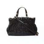 Dior Tote Leather Gathered 2-Way