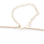 Chanel Necklace CC Logo Pink Choker — view 4