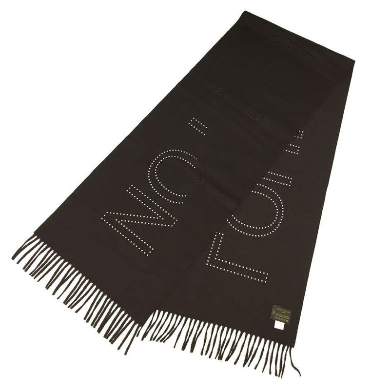 Louis Vuitton Cashmere Scarf Echarpe Perfo Brown