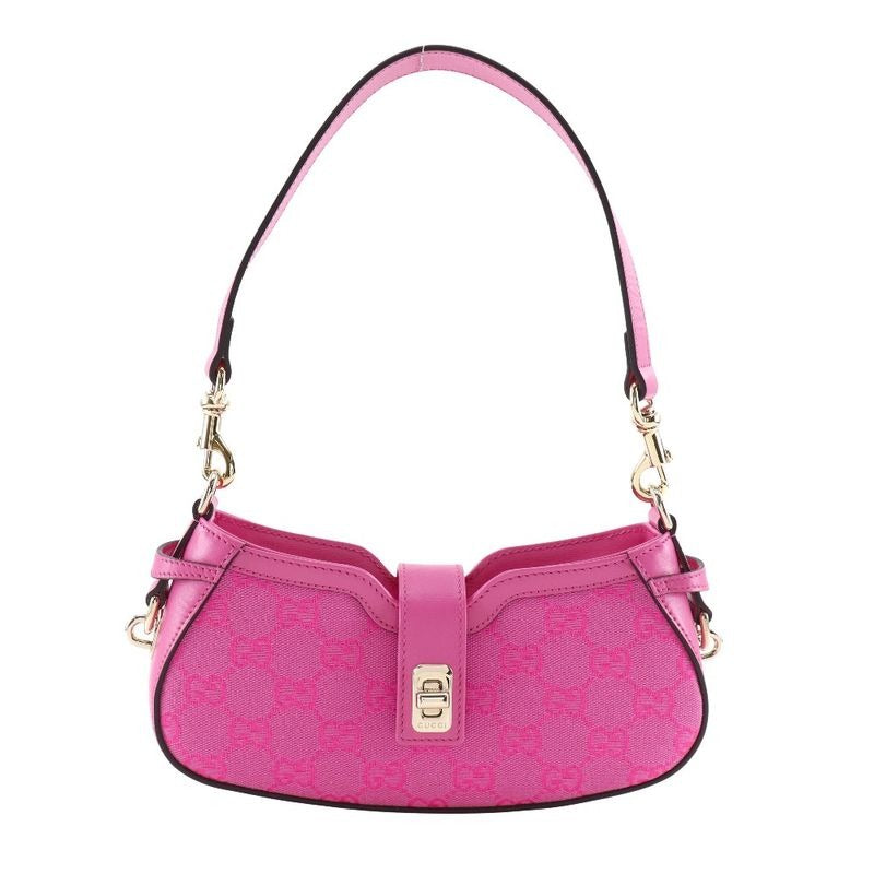 Gucci Moonside Mini Shoulder GG Canvas Pink Bag