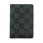 Louis Vuitton Card Case Organizer de Poche Damier Graphite Leather