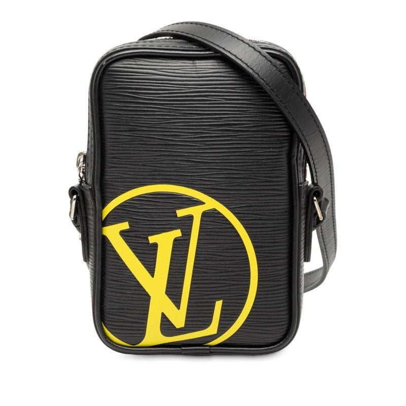 Louis Vuitton Epi Danube PM Black Yellow Leather — view 2