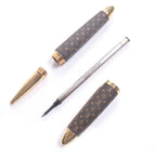 Louis Vuitton Ballpoint Pen Monogram Brown Gold — view 2