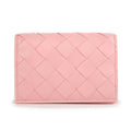 Bottega Veneta Business Card Case Rose