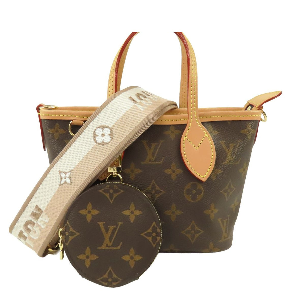 Louis Vuitton Neverfull BB Brown Monogram Canvas 2-Way Shoulder Bag