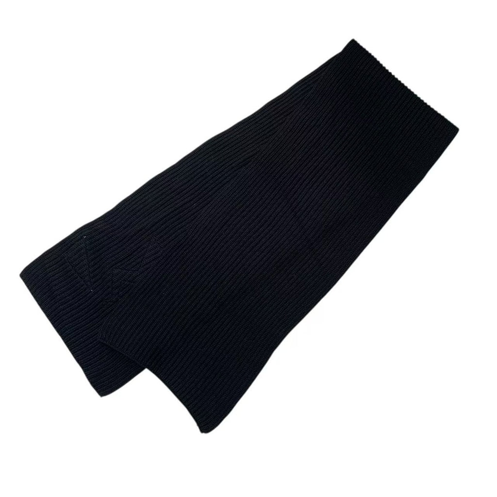 Fendi Muffler Wool Black Mon Star Scarf — view 2