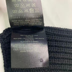 Fendi Muffler Wool Black Mon Star Scarf — view 6