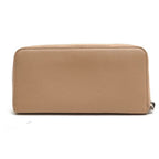 Yves Saint Laurent Long Wallet Women Leather Beige — view 2