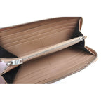 Yves Saint Laurent Long Wallet Women Leather Beige — view 5