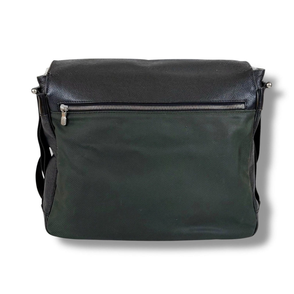 Louis Vuitton Taiga Line Victor Cross Black Khaki Green — view 4