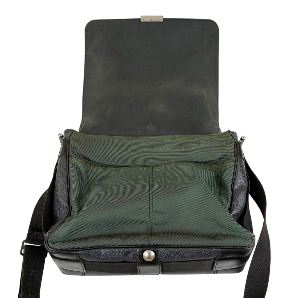 Louis Vuitton Taiga Line Victor Cross Black Khaki Green — view 5