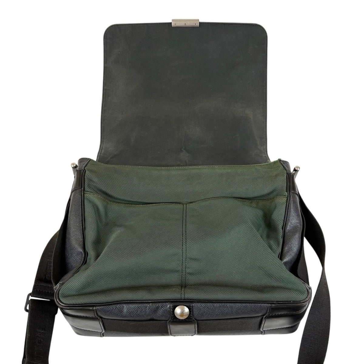 Louis Vuitton Taiga Line Victor Cross Black Khaki Green — view 5
