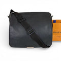 Louis Vuitton Taiga Line Victor Cross Black Khaki Green