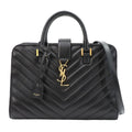Saint Laurent Cabas 2-Way Bag Leather Black