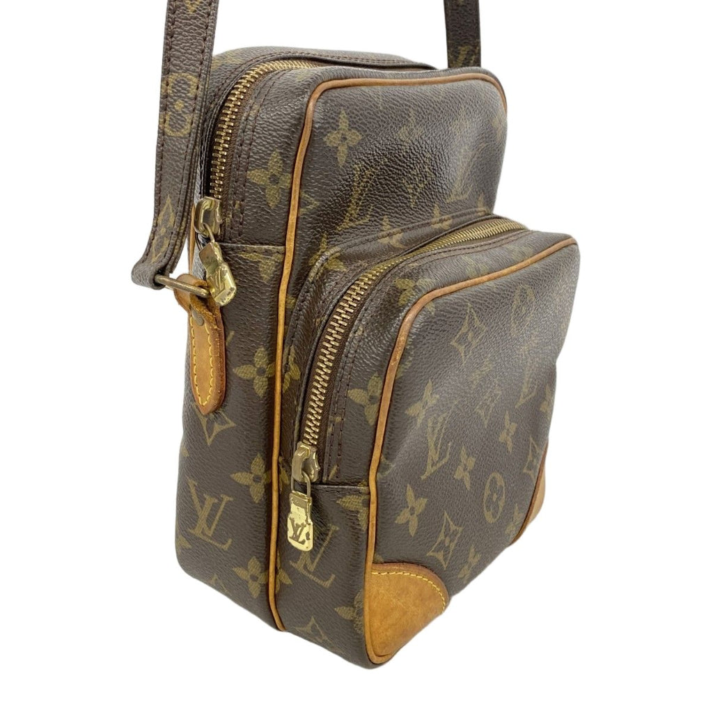 Louis Vuitton Shoulder Bag Monogram Amazon Brown — view 2