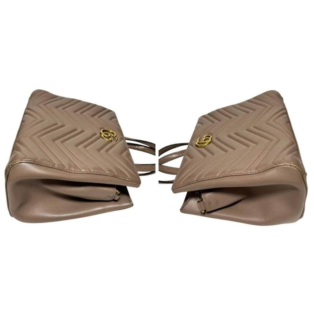 Gucci GG Marmont Quilted Tote Bag — view 2