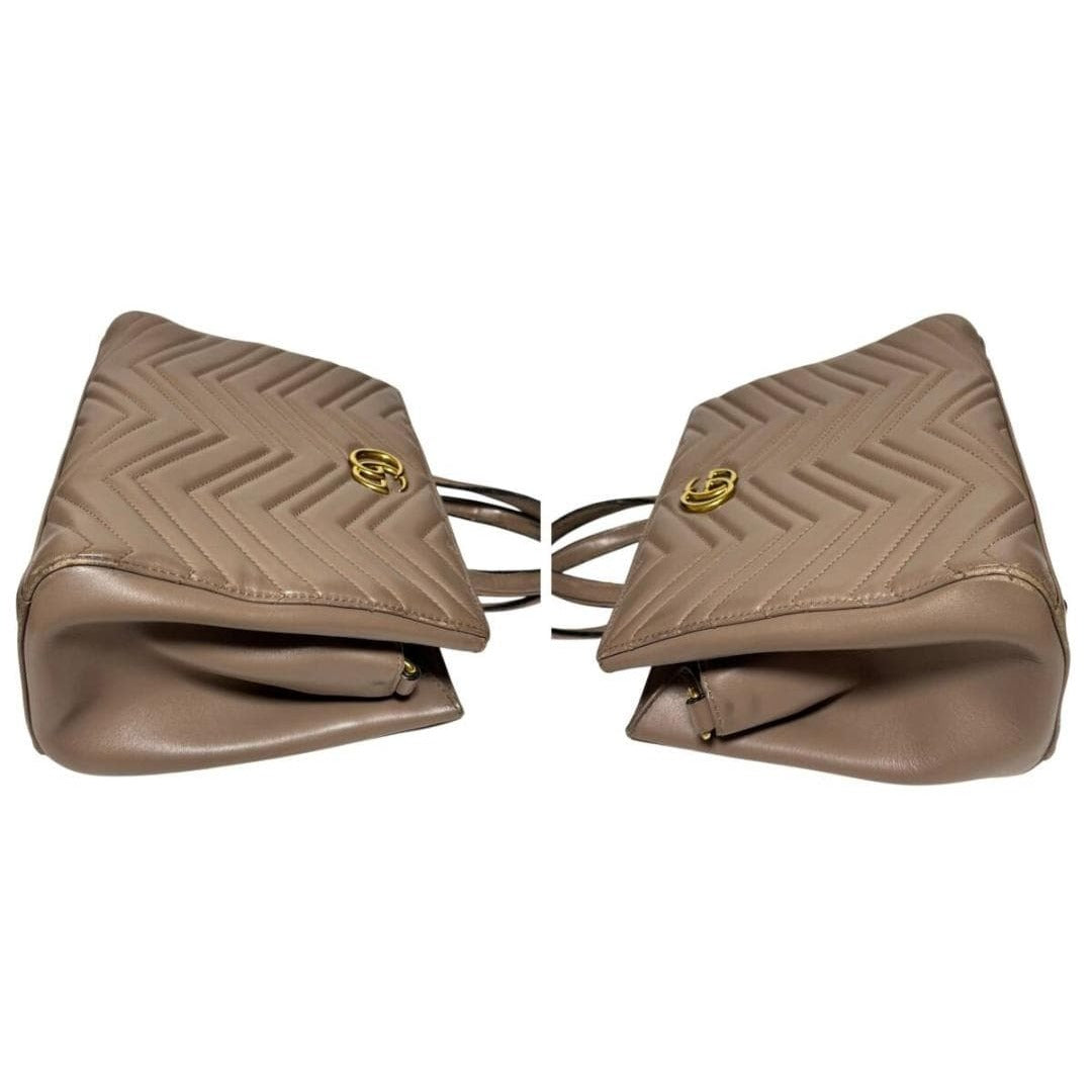 Gucci GG Marmont Quilted Tote Bag — view 2