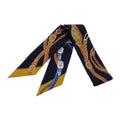 Hermes Twilly Brides de Gala Scarf Silk Navy