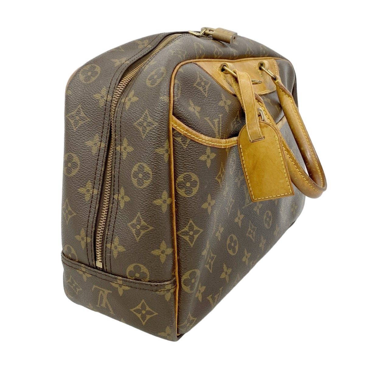 Louis Vuitton Handbag Monogram Deauville Brown — view 2