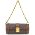 Louis Vuitton 2-Way Bag Papillon Trunk Monogram Canvas Gold Hardware