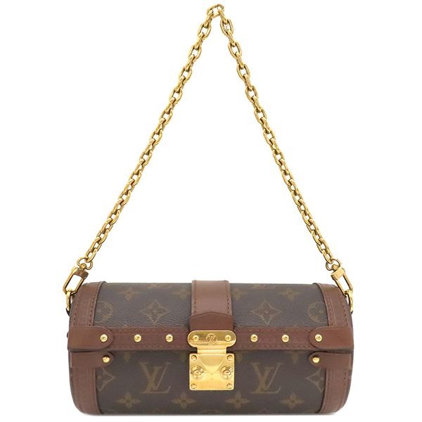 Louis Vuitton 2-Way Bag Papillon Trunk Monogram Canvas Gold Hardware