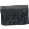 Dior Business Card Holder Case Depth Oblique Saddle