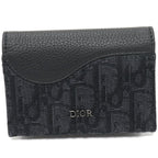 Dior Business Card Holder Case Depth Oblique Saddle — view 4