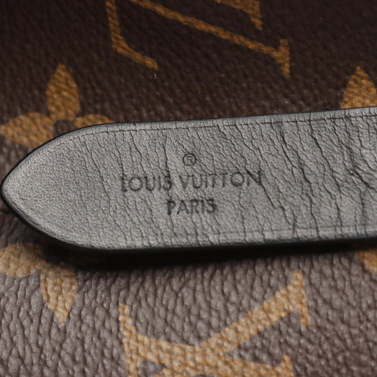 Louis Vuitton Shoulder Bag Neo Noe Noir Black Canvas Leather Brown — view 4