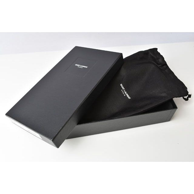 Saint Laurent Paris Long Wallet Leather Black — view 2
