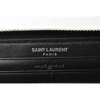 Saint Laurent Paris Long Wallet Leather Black — view 3