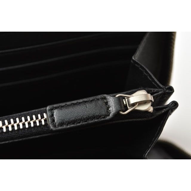 Saint Laurent Paris Long Wallet Leather Black — view 4