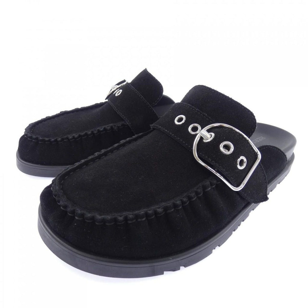 Hermes Sandals Black — view 3