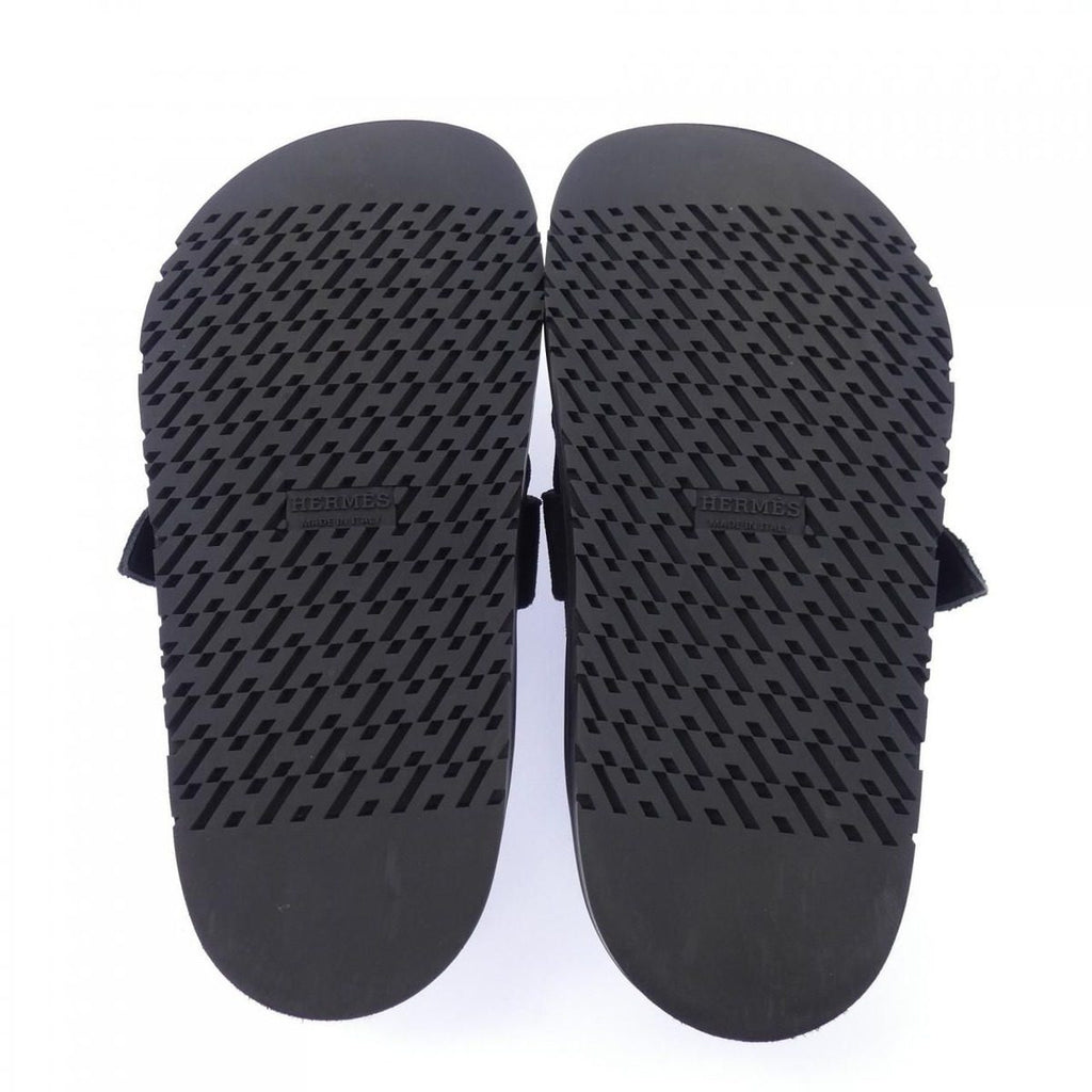 Hermes Sandals Black — view 4