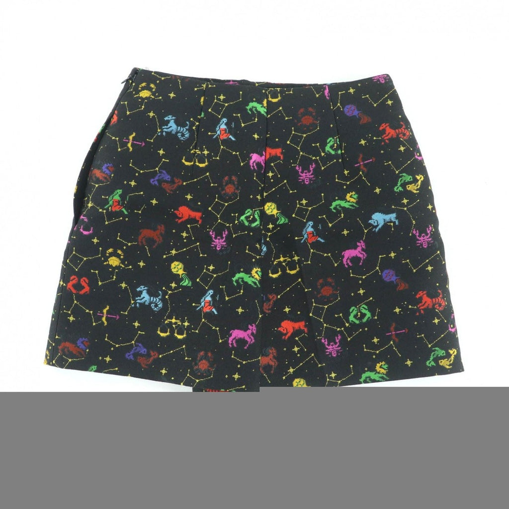 Christian Dior 241 P13 A7203 Lining 100% Silk Pixel Zodiac Center — view 2