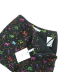 Christian Dior 241 P13 A7203 Lining 100% Silk Pixel Zodiac Center — view 3