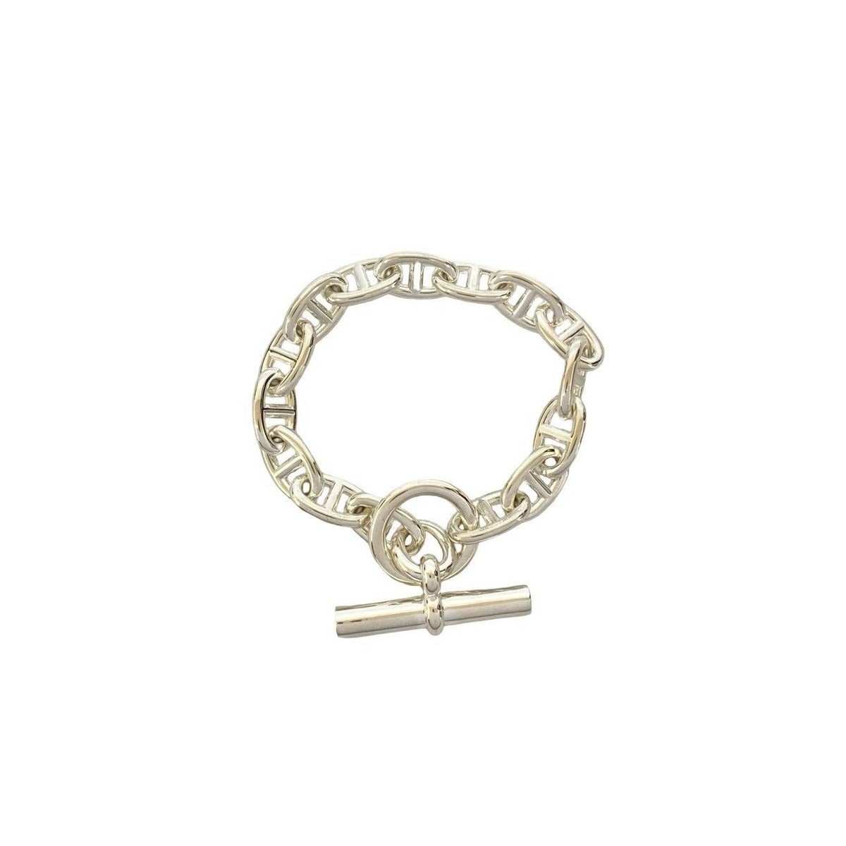 Hermes Chaine D'ancre MM 15 Pieces Bracelet Chain Bangle — view 4
