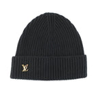 Louis Vuitton Beanie LV Spark Knit Cap Cashmere Noir Black