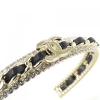 Chanel Bangle Bracelet Black — view 3