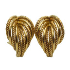 Celine Earrings Metal Gold Plated Accessories — view 2