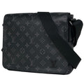 Louis Vuitton District PM NM Shoulder Crossbody Bag Monogram Eclipse Noir Black