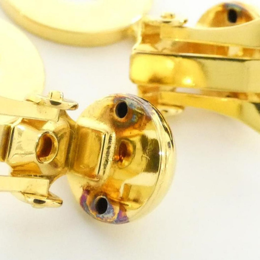 Celine Vintage Earrings Gold — view 4