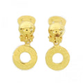 Celine Vintage Earrings Gold