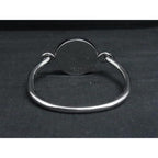 Celine Stone Bracelet Bangle Silver — view 2