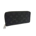 Louis Vuitton Monogram Eclipse Zippy Wallet Vertical Long Black