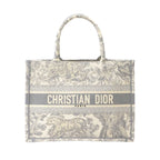 Dior Book Tote Canvas Gray