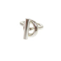 Hermes Echappe Size 56 Silver 925 Ring 1881