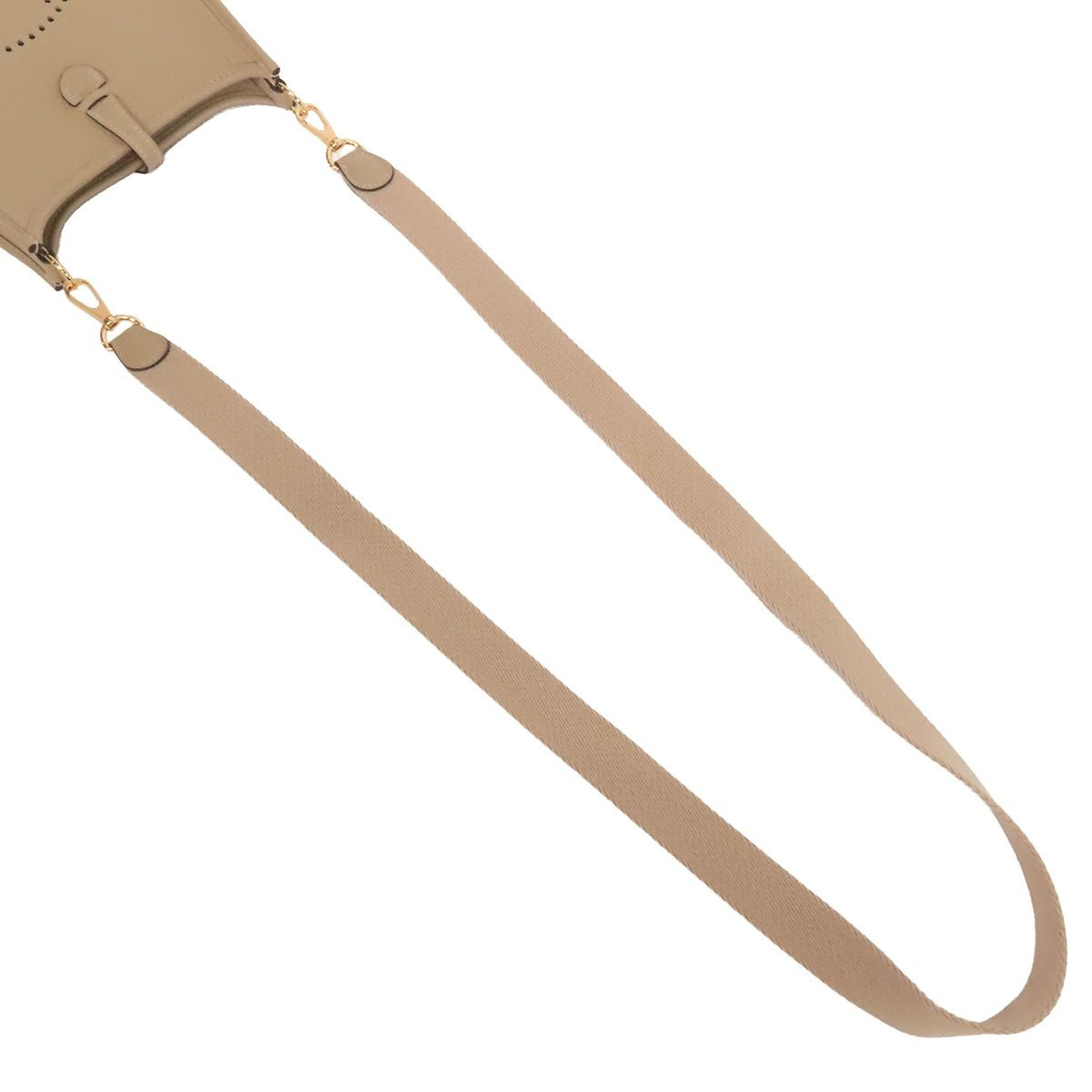 Hermes Evelyne Amazon TPM Trench Gold Taurillon Shoulder Bag — view 4