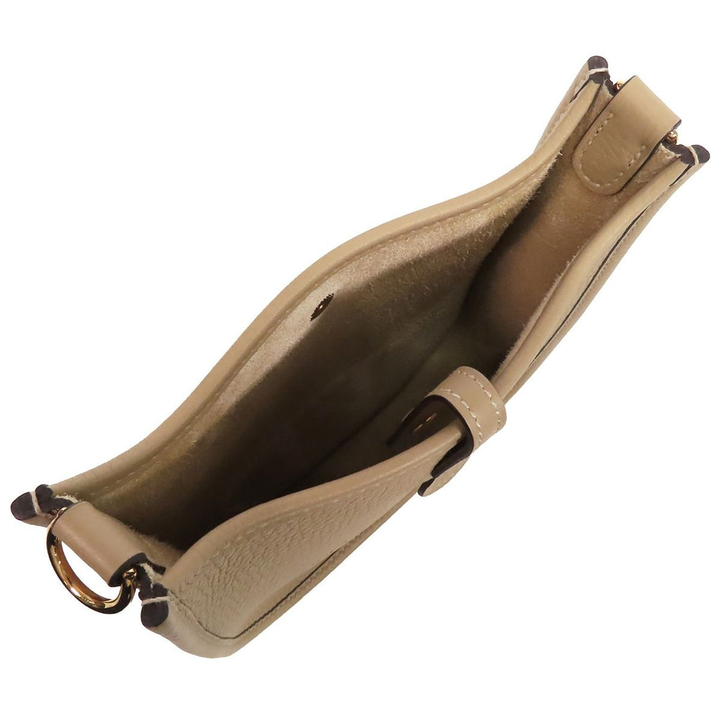 Hermes Evelyne Amazon TPM Trench Gold Taurillon Shoulder Bag — view 5